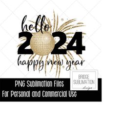 2024 png, happy new year sublimation design, happy new year, sublimation design download, new year png, 2024 png, commer