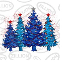 holiday blue christmas tree png sublimation design download, merry christmas png, happy new year png, christmas tree png