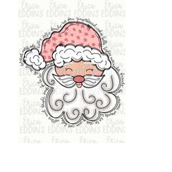 christmas santa png sublimation |  santa | retro santa | santa claus png  | christmas shirt | santa christmas | christma