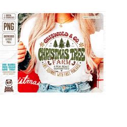 retro griswold & co. christmas tree farm, christmas png sublimation, vintage funny holiday vibes, groovy family vacation