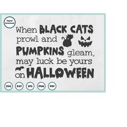 happy halloween svg | halloween sign svg | halloween clipart | spooky svg | jack o lantern svg | black cat svg | pumpkin