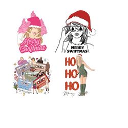 christmas swiftmas version the era tour christmas png, taylor swift svg bundle, swiftie christmas swiftmas albums song l