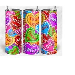 valentine&39s day hearts 20oz skinny tumbler png, valentine&39s day png, hearts tumbler png, valentine&39s hearts png, s