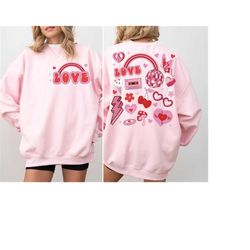 cute valentines day png, retro valentine&39s day png, trendy valentines day sublimation design, vday shirt png,groovy va