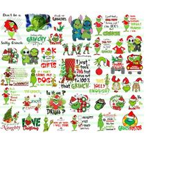 100 files the grinch png bundle, merry grnichmas png, retro grinch png, christmas sublimation, digital sublimation, uniq