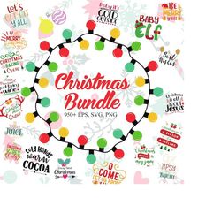 christmas stickers png,svg bundle, retro digital christmas printable stickers png,svg, merry and bright png, christmas s