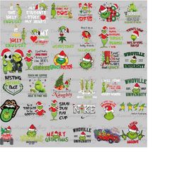 200 files the grnich png bundle, merry grnichmas png, retro grinc png, christmas sublimation, digital sublimation, uniqu