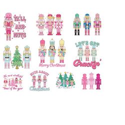 christmas nutcracker png bundle, nuts about christmas, nuts png, retro christmas png, merry christmas, christmas png, pi