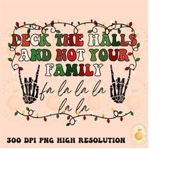 deck the halls png, happy holidays png, christmas sublimations, retro christmas png,rocknroll christmas png,holiday pn,