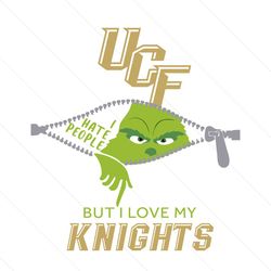 grinch i hate people but i love my knights