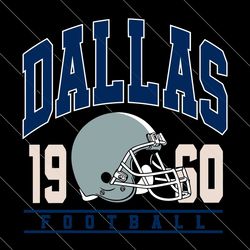 dallas football helmet svg cricut digital download