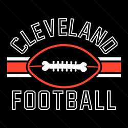 cleveland football svg cricut digital download