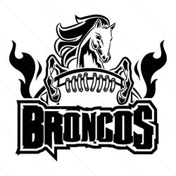 broncos football svg cricut digital download