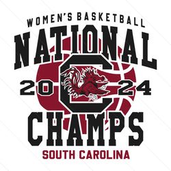 womens basketball national champs south carolina svg, south carolina gamecocks svg, basketball logo svg