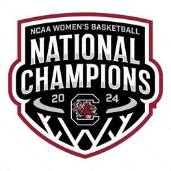 2024 ncaa womens basketball national champions svg, south carolina gamecocks svg, basketball logo svg