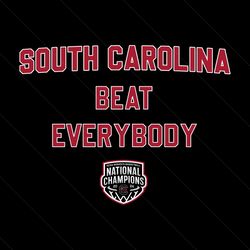south carolina beat everybody ncaa basketball svg, south carolina gamecocks svg, basketball logo svg