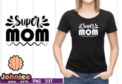 super mom svg design 07