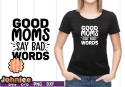 good moms say bad words svg design 15