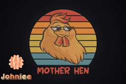 funny mama, mother day png, mother day png hen chicken mom mothers day design 55