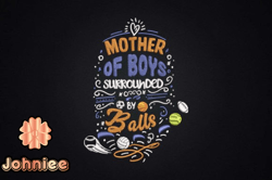 mother of boys surrounded by balls design 60