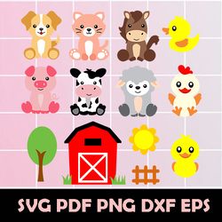 farm animal svg, farm animal clipart, farm animal vector, farm animal png, farm animal dxf, farm animal eps, farm animal