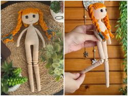 crochet articulated doll body pattern eng pdf