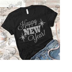 New Year Svg, Happy New Year Svg, Holiday Svg, Champagne Svg, Digital, New Years Group Svg, Party Svg, New Years Party,