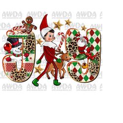 christmas joy elf png sublimation design, merry christmas png, christmas elf png, elf clipart, happy new year png, digit