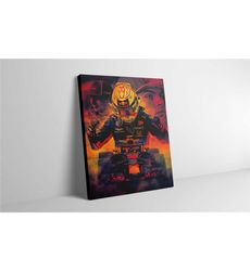 max verstappen canvas wall art - max verstappen