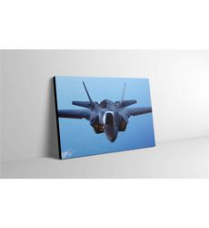 f-35 lightning canvas print wall art - f-35