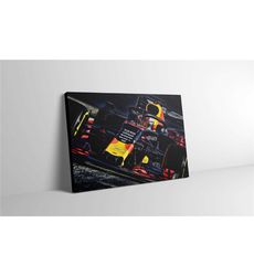 max verstappen f1 canvas print - max verstappen