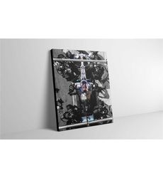 hamilton mercedes f1 canvas wall art - hamilton