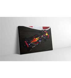 max verstappen red bull f1 canvas print wall