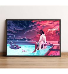 bojack horseman poster, will arnett wall art, tv