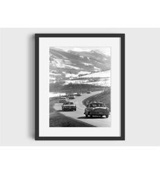 vintage aspen snowmass ski resort photo print -