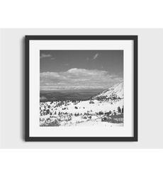 mammoth mountain vintage photo - digital download vintage