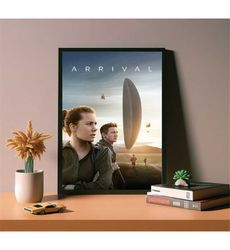 arrival (2016) movie poster, high quality canvas poster,