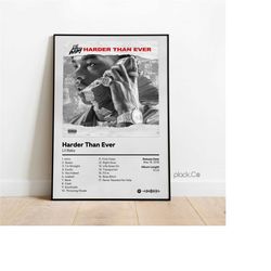 lil baby - harder than ever - custom album poster - hip hop wall art - lil baby print - custom album cover - custom musi