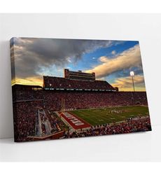 oklahoma memorial stadium wall art | oklahoma memorial