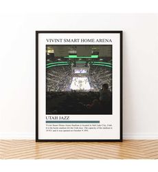 vivint smart home arena canvas poster | canvas