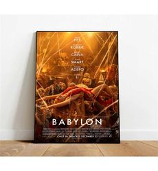 babylon poster, canvas wall art, rolled canvas print,