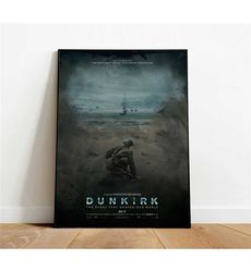 dunkirk poster, canvas wall art, rolled canvas print,