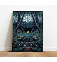 dark poster, canvas wall art, rolled canvas print,