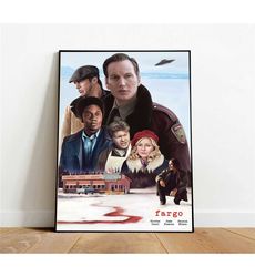 fargo poster, canvas wall art, rolled canvas print,