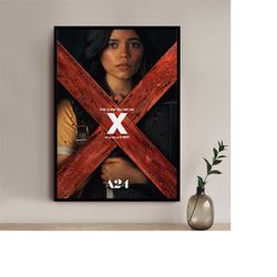 x movie poster - high quality canvas art print - room decoration - art poster for gift