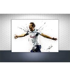 harry kane poster, gallery canvas wrap, man cave,