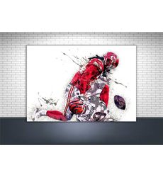 nick bolton poster print, gallery canvas wrap, kansas