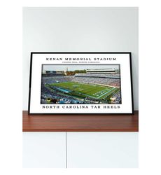 kenan memorial stadium poster | kenan memorial stadium