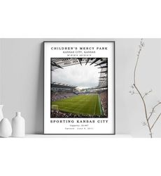 childrens mercy park stadium poster | childrens mercy