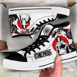 boa hancock high top shoes japan style for fans one piece anime